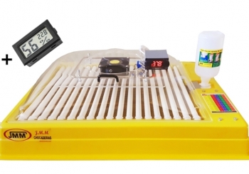 imagem Chocadeira J-130   Umidade Manual, Temperatura  Digital e Giro automático dos Ovos