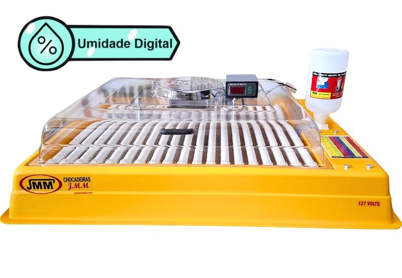 imagem Chocadeira J-130UD -   Umidade Digital , Temperatura Digital e  Giro automático 