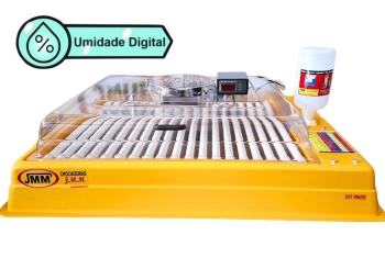 imagem Chocadeira J-130UD -   Umidade Digital , Temperatura Digital e  Giro automático 